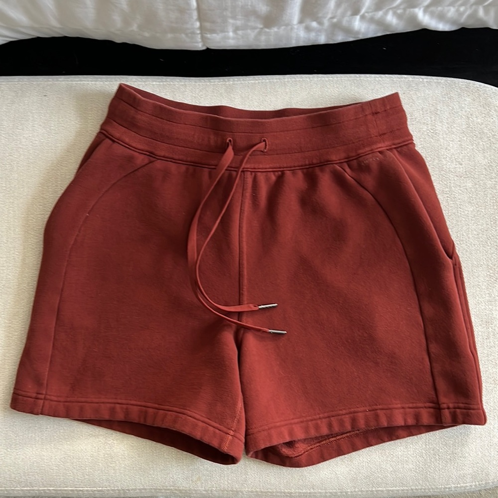 Lululemon Scuba Shorts Date Brown